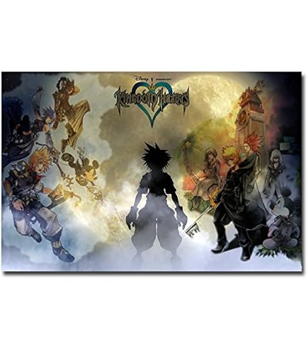 Amazon.com: Wall Scrolls 1 X Kingdom Hearts 2 Final Mix Game